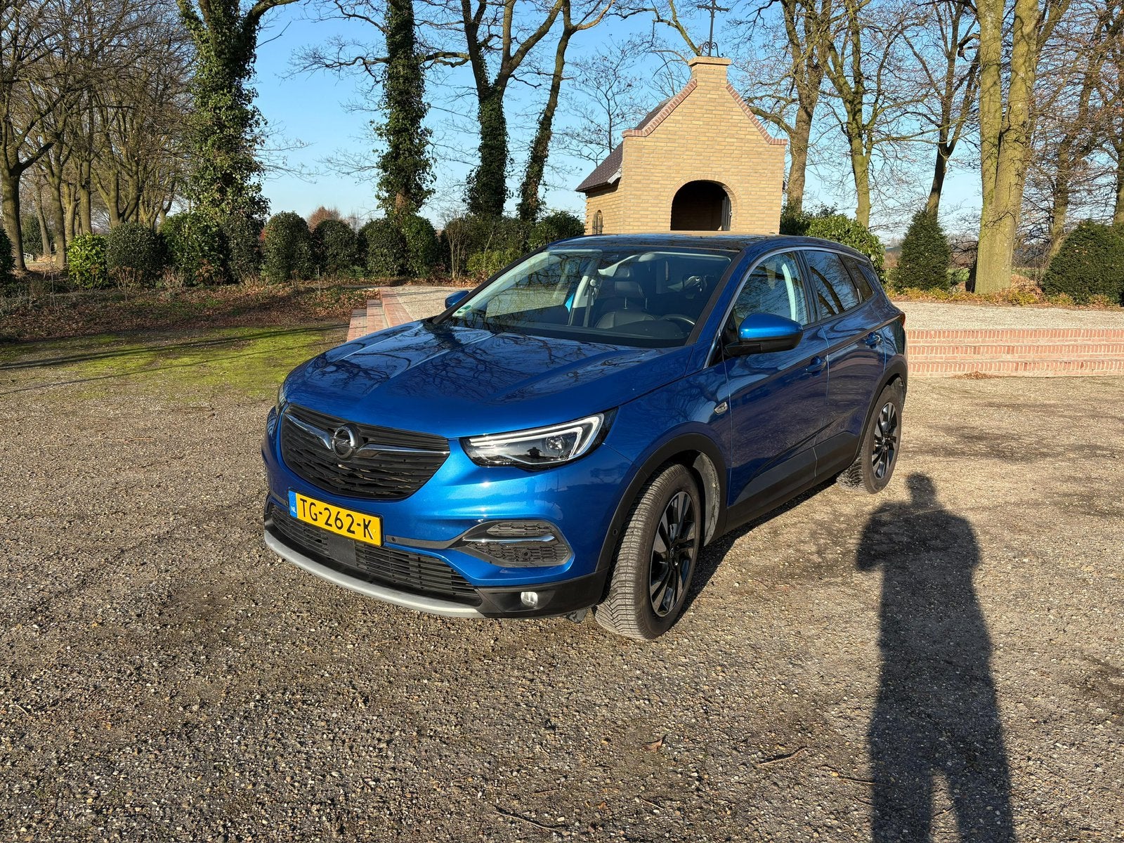 Opel Grandland X 1.2 Turbo Business Executive. 130pk AUT., Auto's, Opel, 1199 cc, Blauw, 1200 kg, 19 km/l