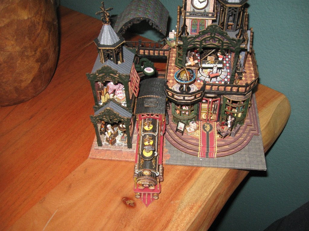 miniatuur huisjes 26 stuks, Hobby en Vrije tijd, Knutselen, Ophalen, Gebouwen, Zo goed als nieuw, Overige materialen