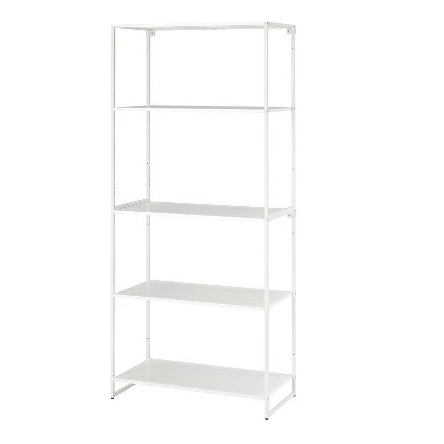 IKEA JOSTEIN Metal Shelving Unit – White, Ophalen, Zo goed als nieuw