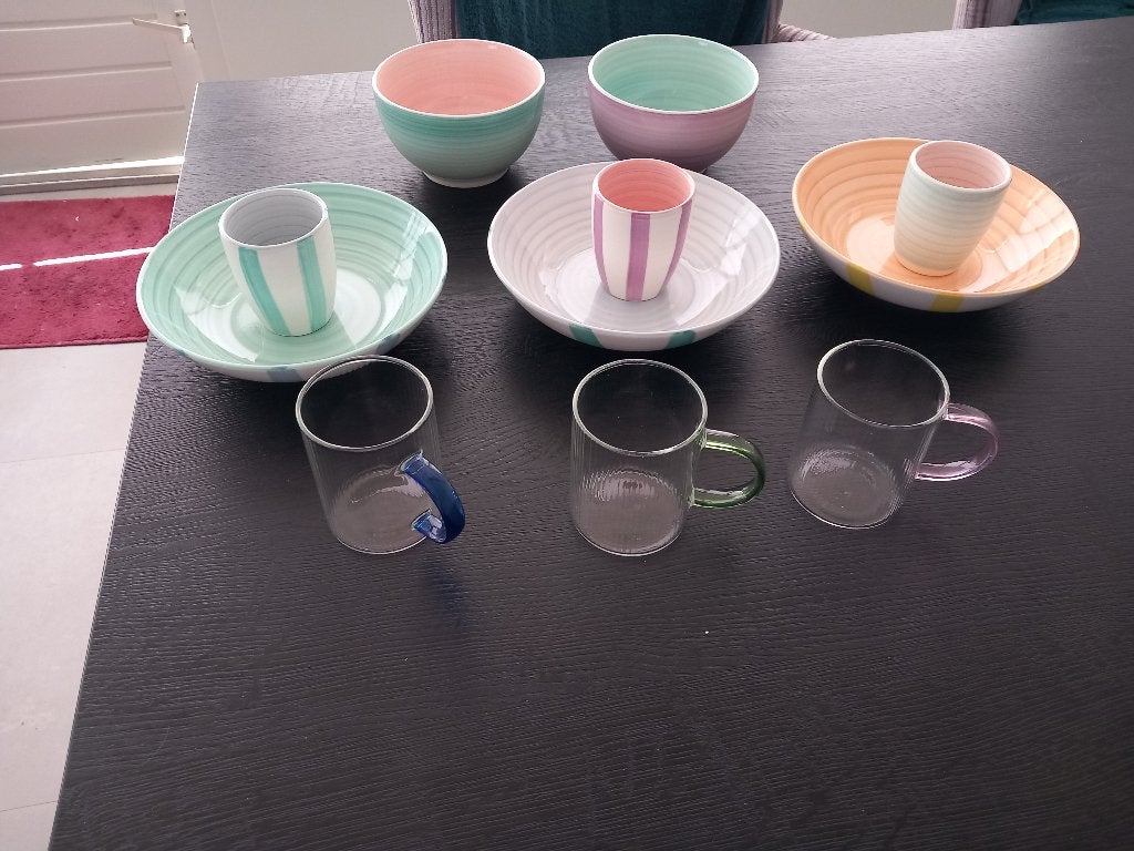 EEN NIEUWE SCHALEN SET MERK TAVOLA EN MEER VAN INTRATUIN, Overige merken, Nieuw, Ophalen of Verzenden, Schaal of Schalen