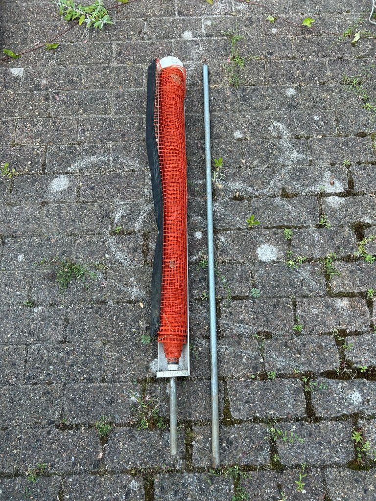 Oprolbaar tuinhek, Tuin en Terras, Tuinschermen, Ophalen, Overige materialen, Gebruikt, 100 tot 150 cm