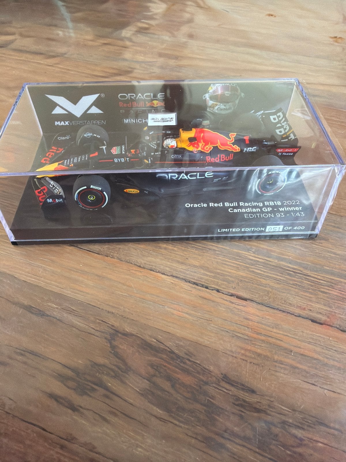 Max Verstappen Canadian GP 2022 edities 93, Ophalen of Verzenden, Nieuw