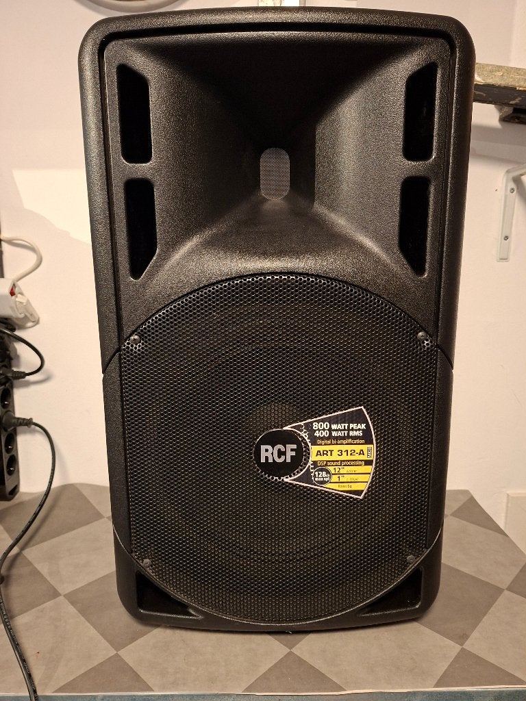 1 x RCF ART312A MKIII, Zo goed als nieuw, 120 watt of meer, Front, Rear of Stereo speakers, Ophalen