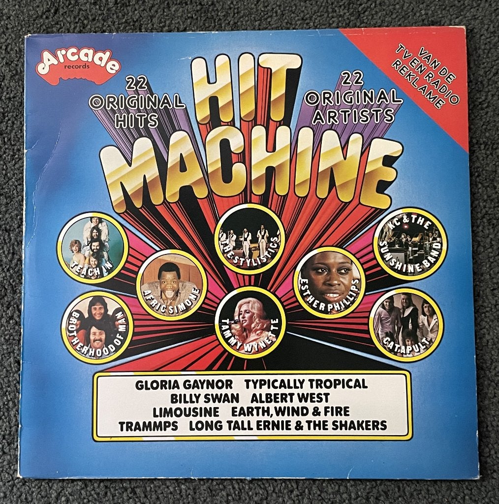 LP: Hit Machine 1975, LP, Ophalen of Verzenden, Zo goed als nieuw, Pop