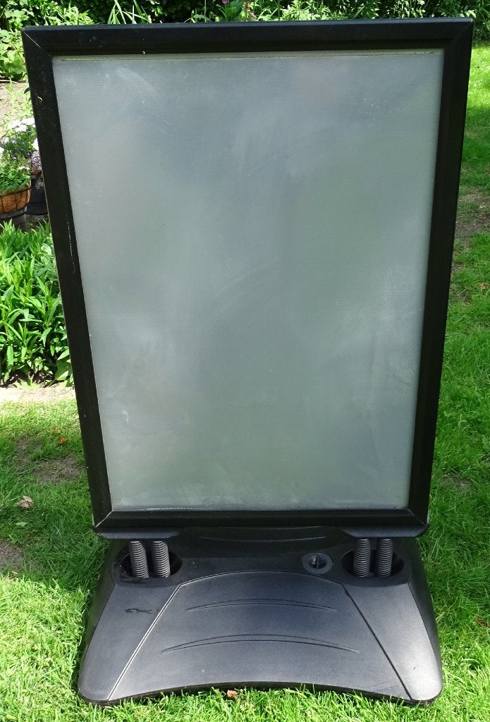 Reclame stoepbord., Ophalen, Gebruikt, Reclamebord