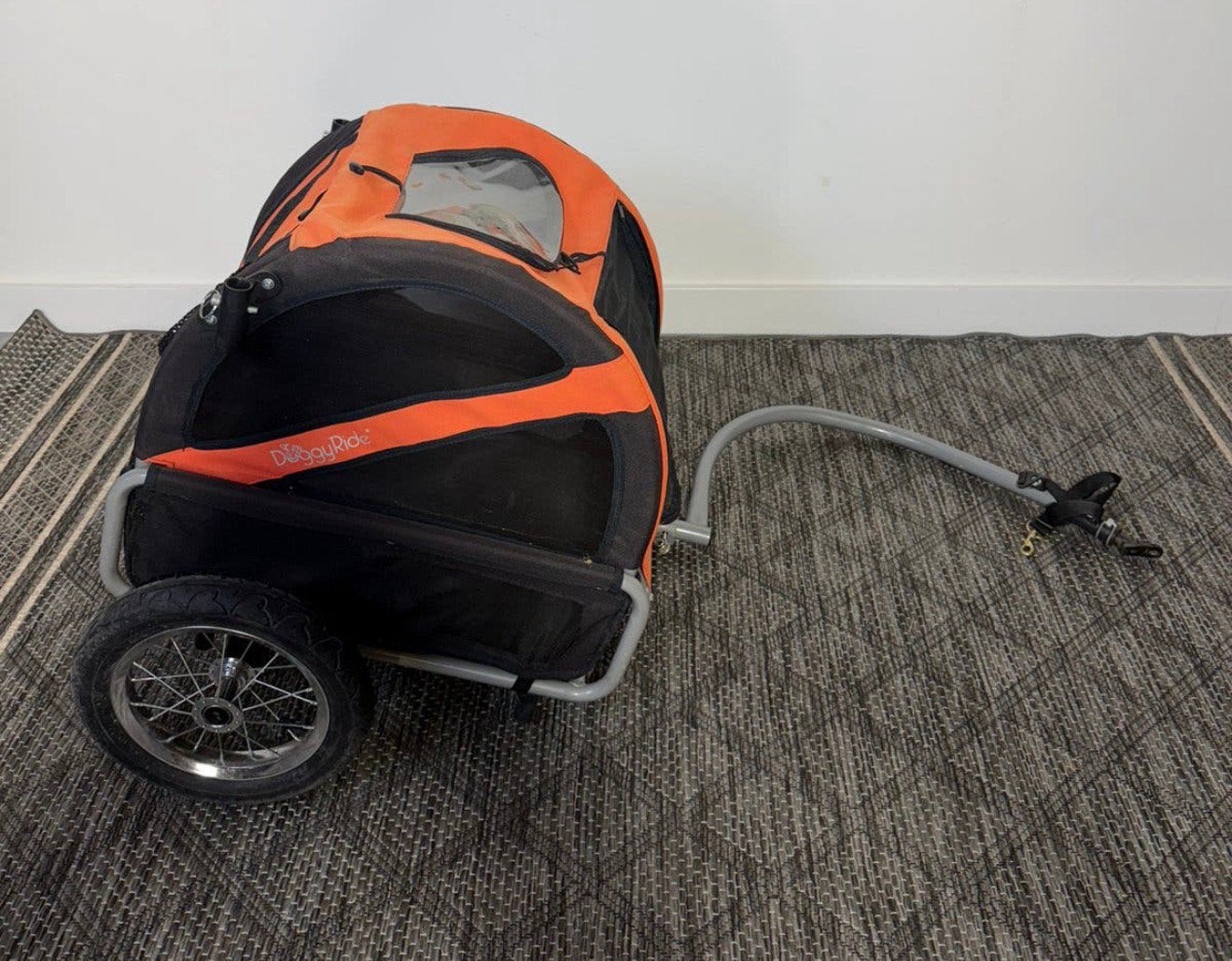 DoggyRide Fietskar Mini Trailer, Fietsen en Brommers, Ophalen, Zo goed als nieuw, Hondenkar, Opvouwbaar