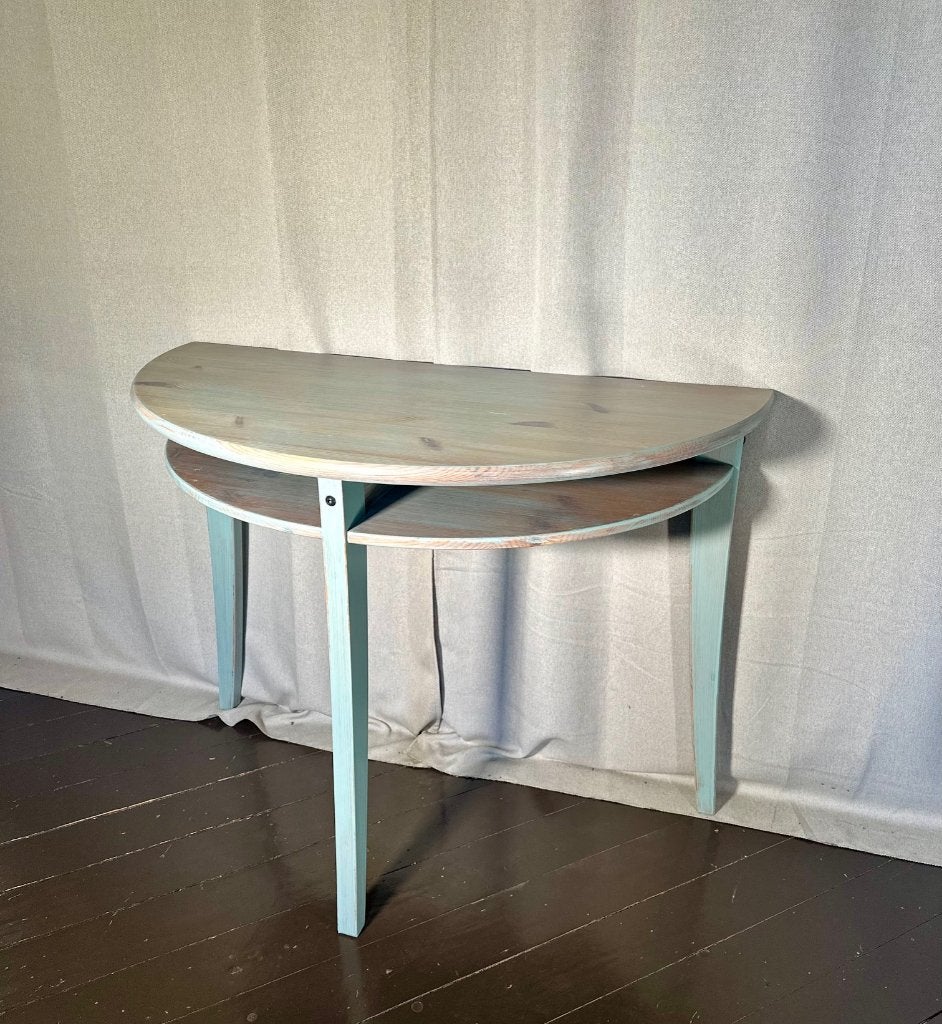 side tafel, Ophalen, Gebruikt, 100 tot 150 cm, Overige vormen