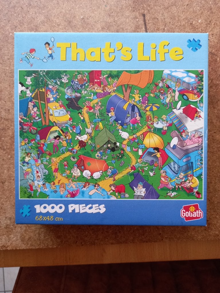 Legpuzzel that's life, Ophalen, 500 t/m 1500 stukjes, Zo goed als nieuw, Legpuzzel