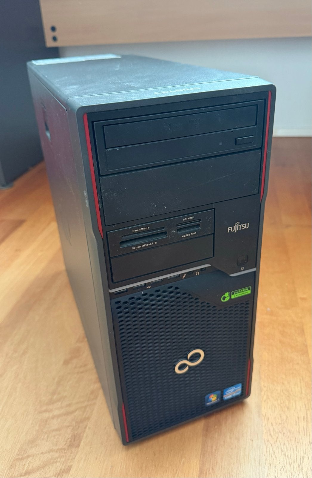 Fujitsu Celsius W410 Desktop PC - Intel Core i5, Windows 7, Computers en Software, Desktop Pc's, Ophalen, Gebruikt, Met videokaart