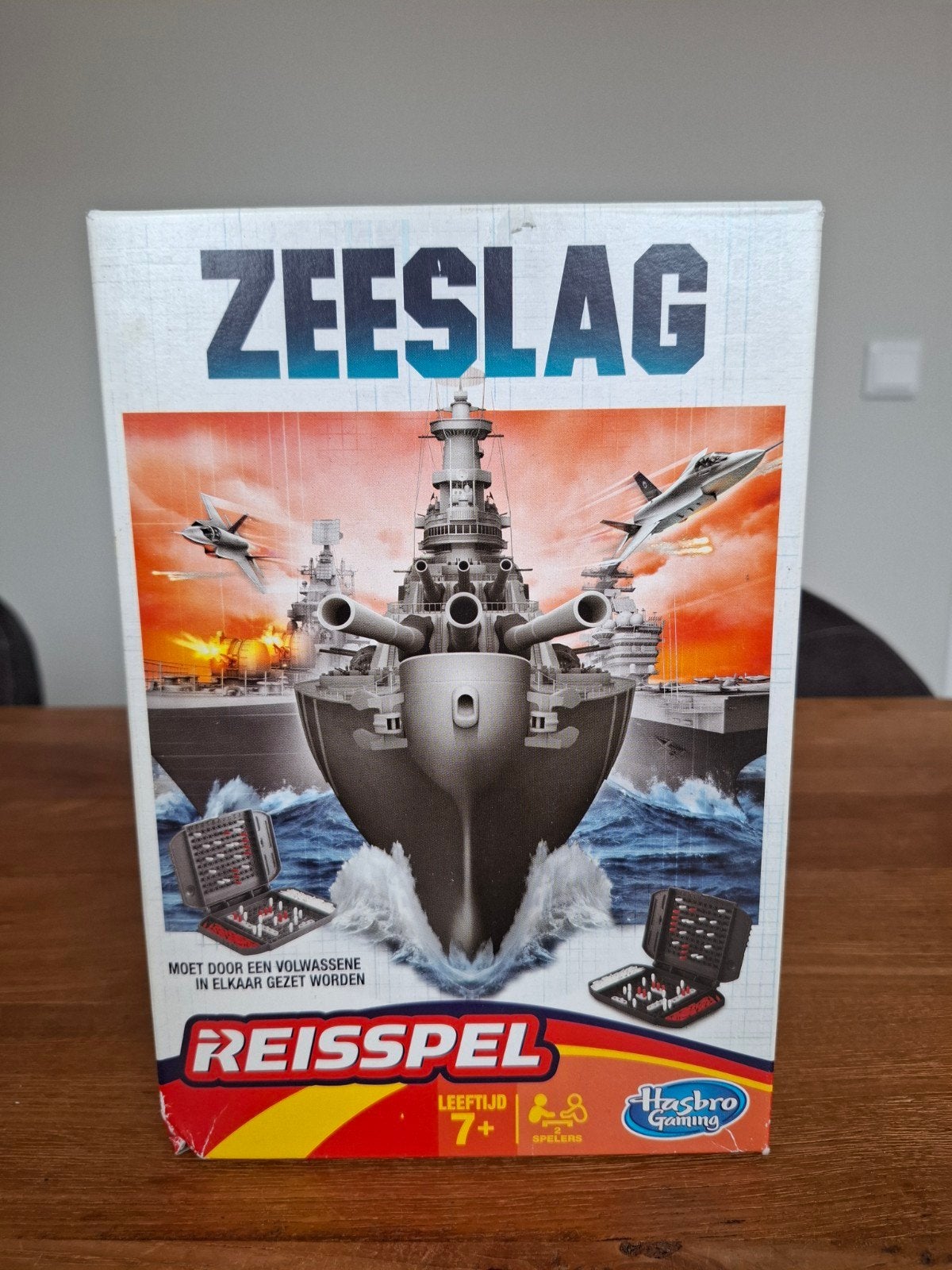 Zeeslag Reisspel - Hasbro Gaming, Ophalen of Verzenden, Zo goed als nieuw, HASBRO, Reisspel