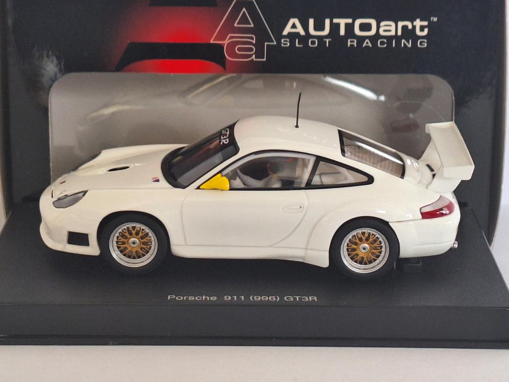 AutoArt Porsche Carrera Gt3R Met Licht Ref Nr 13073, Overige merken, Racebaan, Autoart, Nieuw