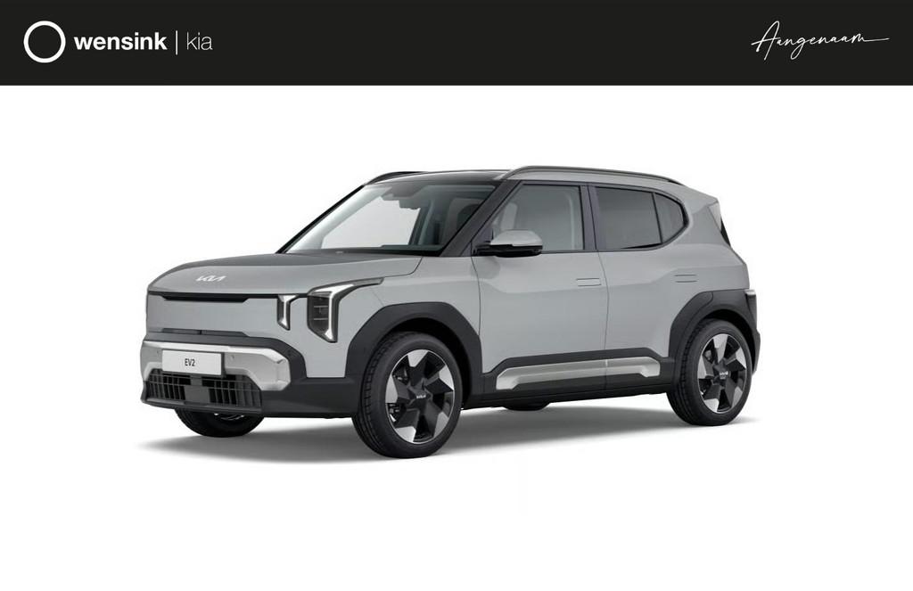 Kia EV2 Plus 42.2 kWh 5-Zits | Privacy Glass | Dual zone cli, Auto's, Kia, Stof, Nieuw, Zilver of Grijs, Te koop