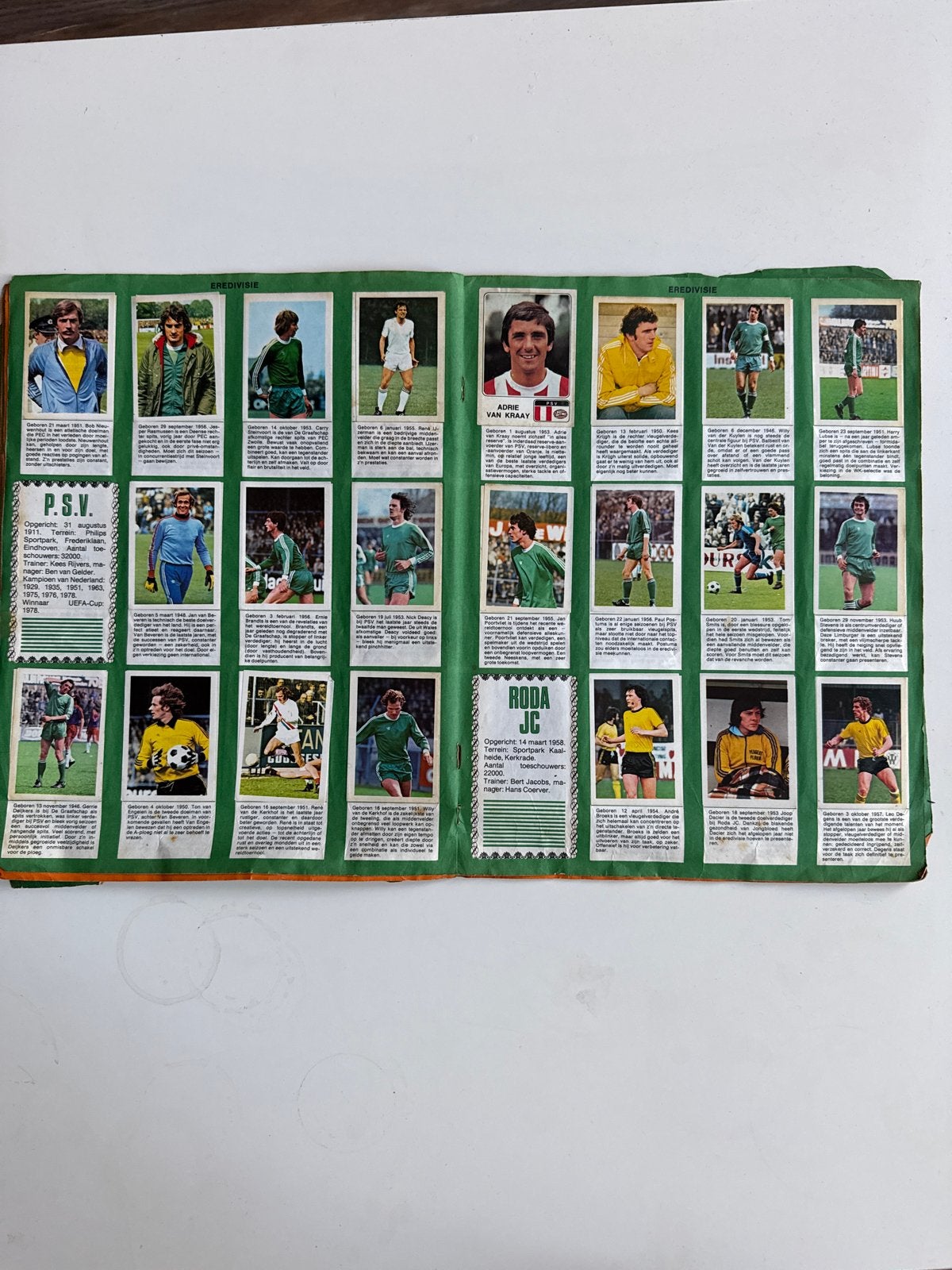 Voetbalplaatjes album Eredivisie 78 /79, Ophalen, Gebruikt, Plaatje