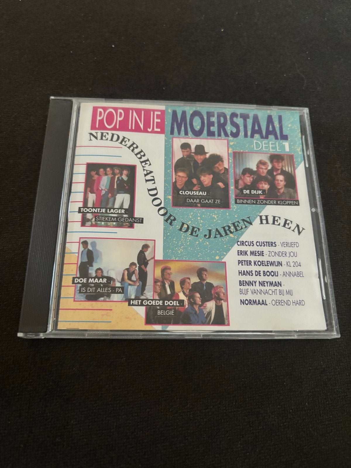 Pop in je Moerstaal Deel 1 CD - Nederbeat door de jaren heen, Gebruikt, Pop, Ophalen of Verzenden, Verzamelalbum