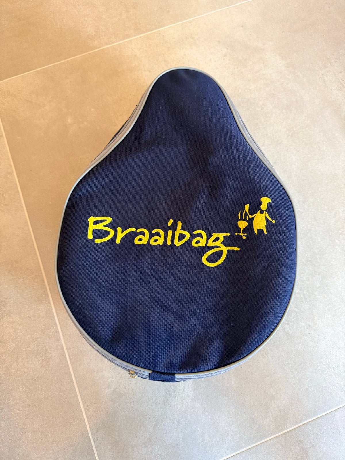 Draagbare Braaibag BBQ met gasbrander van campingaz, Ophalen, Zo goed als nieuw