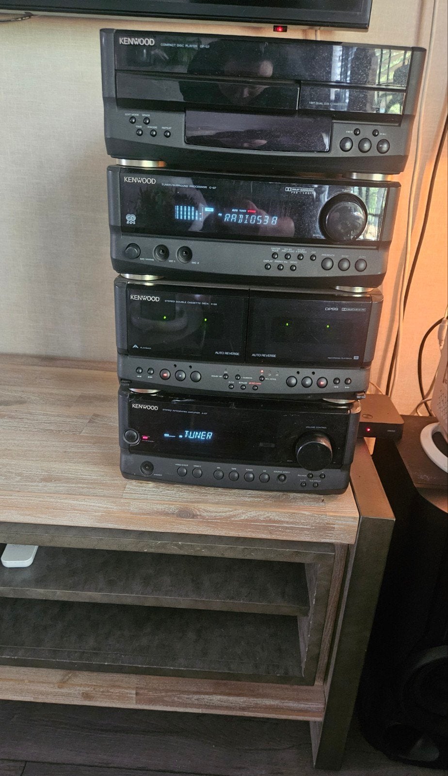 Kenwood 3-weg speakersysteem LS-G6, Gebruikt, Losse componenten, Speakers, Ophalen