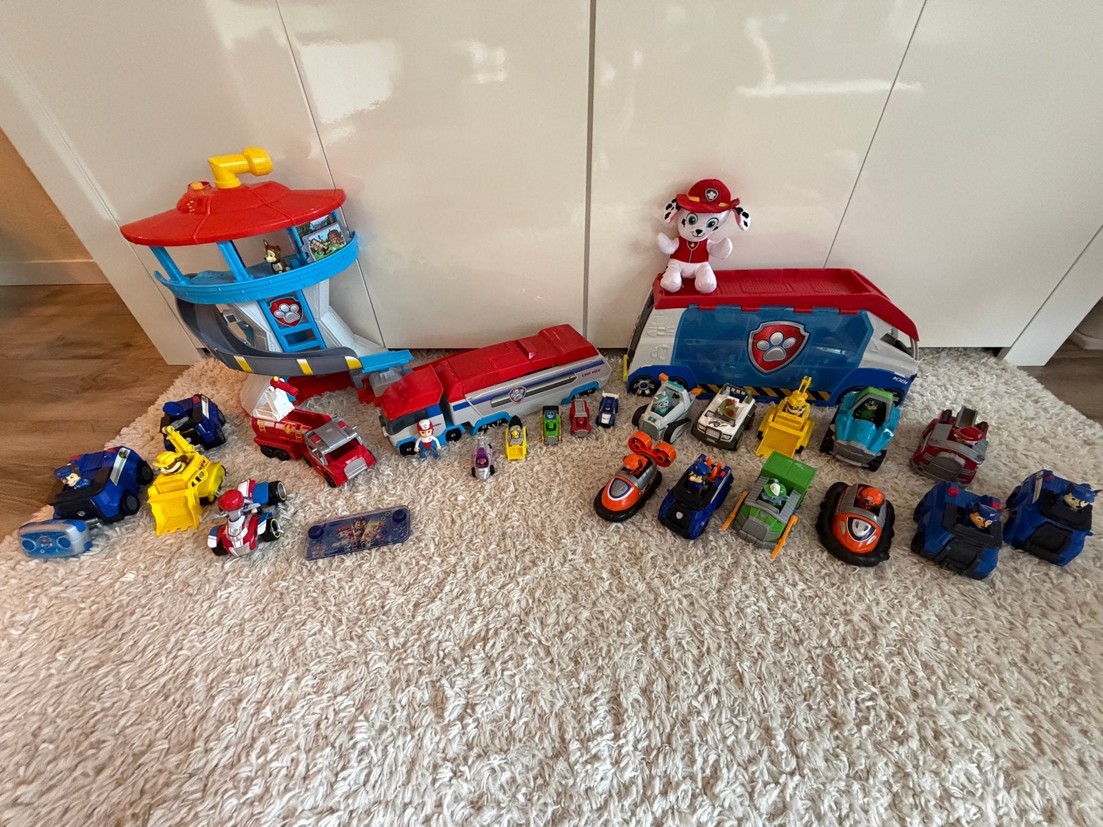 Grote Paw Patrol speelgoedcollectie: Paw Patroller, uitkijkt, Ophalen, Gebruikt, Jongen of Meisje