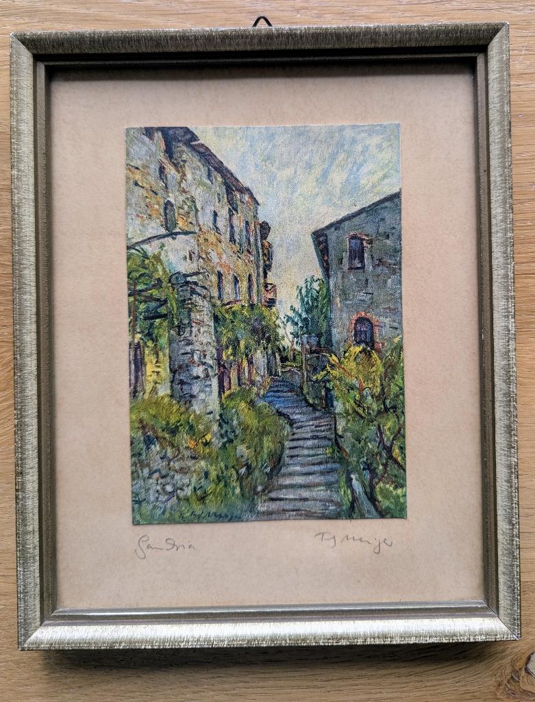Aquarel Van Gert Jan Meijer, Antiek en Kunst, Kunst | Schilderijen | Klassiek, Ophalen