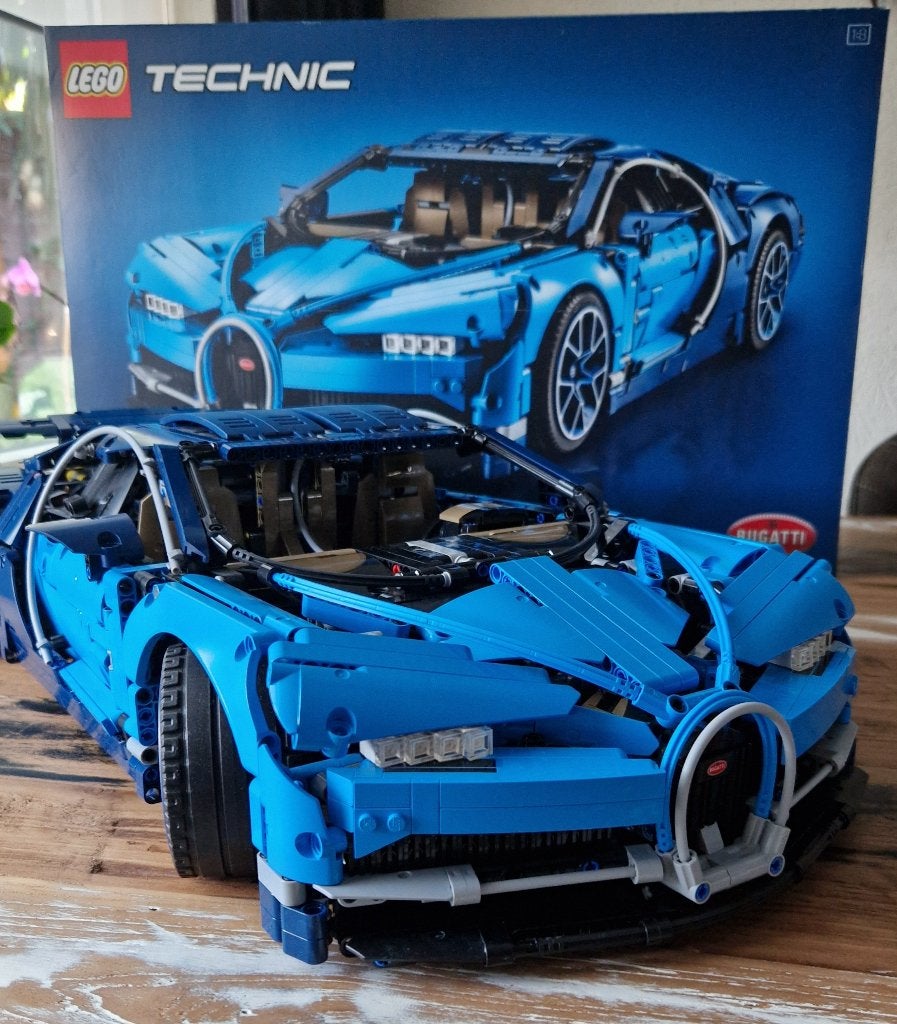 Technic lego 42083 Bugatti Chiron, Kinderen en Baby's, Speelgoed | Duplo en Lego, Ophalen, Lego, Zo goed als nieuw, Technic