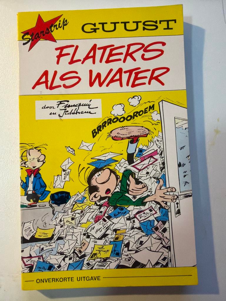 Guust Flaters als water - Starstrip - Franquin & Jidéhem, Eén stripboek, Ophalen of Verzenden, Zo goed als nieuw