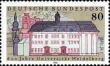 WEST DUITSLAND 1986 Universiteit Heidelberg, Michel: 1299, P, Verzenden, BRD, Postfris