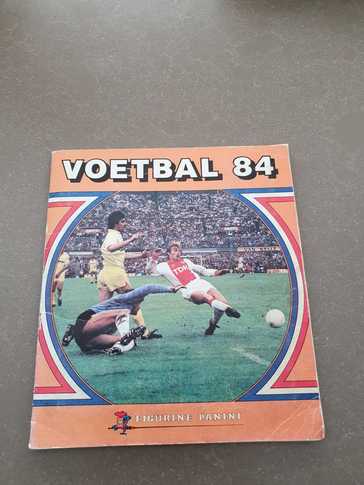 Panini voetbal 84 compleet album, Ophalen of Verzenden, Gebruikt, Boek of Tijdschrift