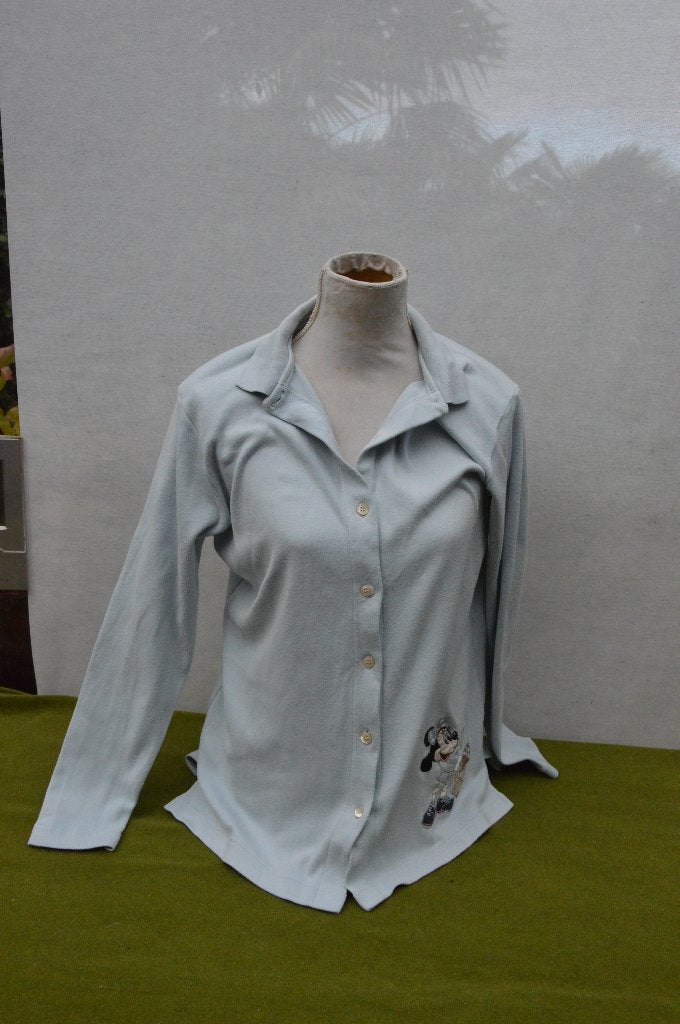 Vintage Donaldson vest uit de jaren 90 Walt Disney Company, Maat 38/40 (M), Blauw, Donaldson, Ophalen of Verzenden