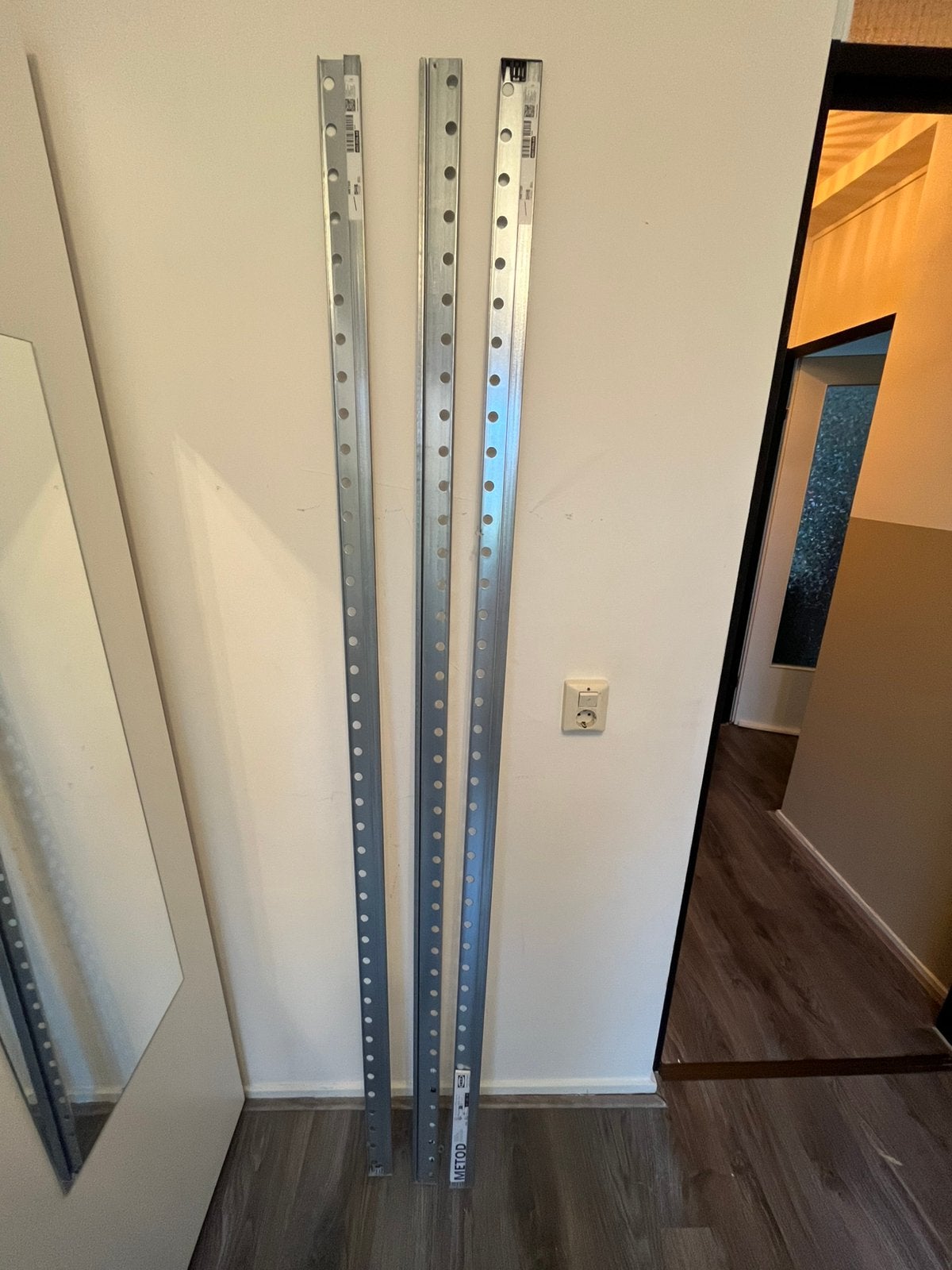 3x rails voor metod keuken systeem, Ophalen, Zo goed als nieuw, Cd's