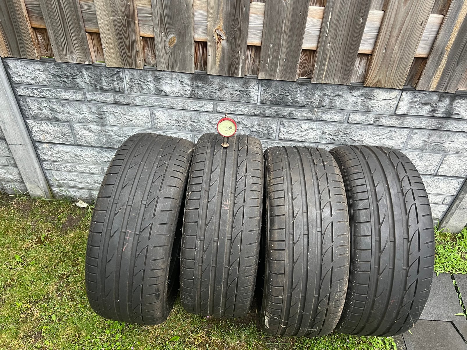 4stuk Bridgestone runflat zomerbanden 225/45/17. 6,5mm, Ophalen, 17 inch, Band(en), Personenwagen