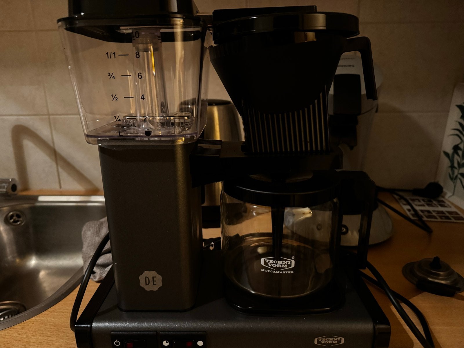 Technivorm Moccamaster koffiezetapparaat, Ophalen, Koffiemachine, Gemalen koffie, Zo goed als nieuw