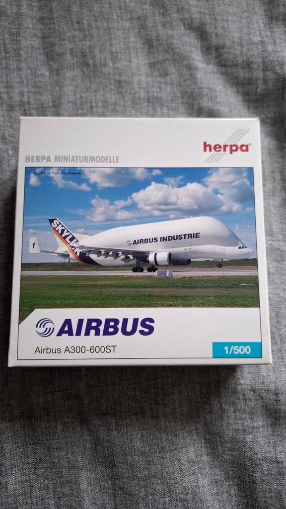 Herpa 1:500 Beluga Nr1, Hobby en Vrije tijd, Modelbouw | Vliegtuigen en Helikopters, Ophalen of Verzenden, Zo goed als nieuw, 1:200 of kleiner