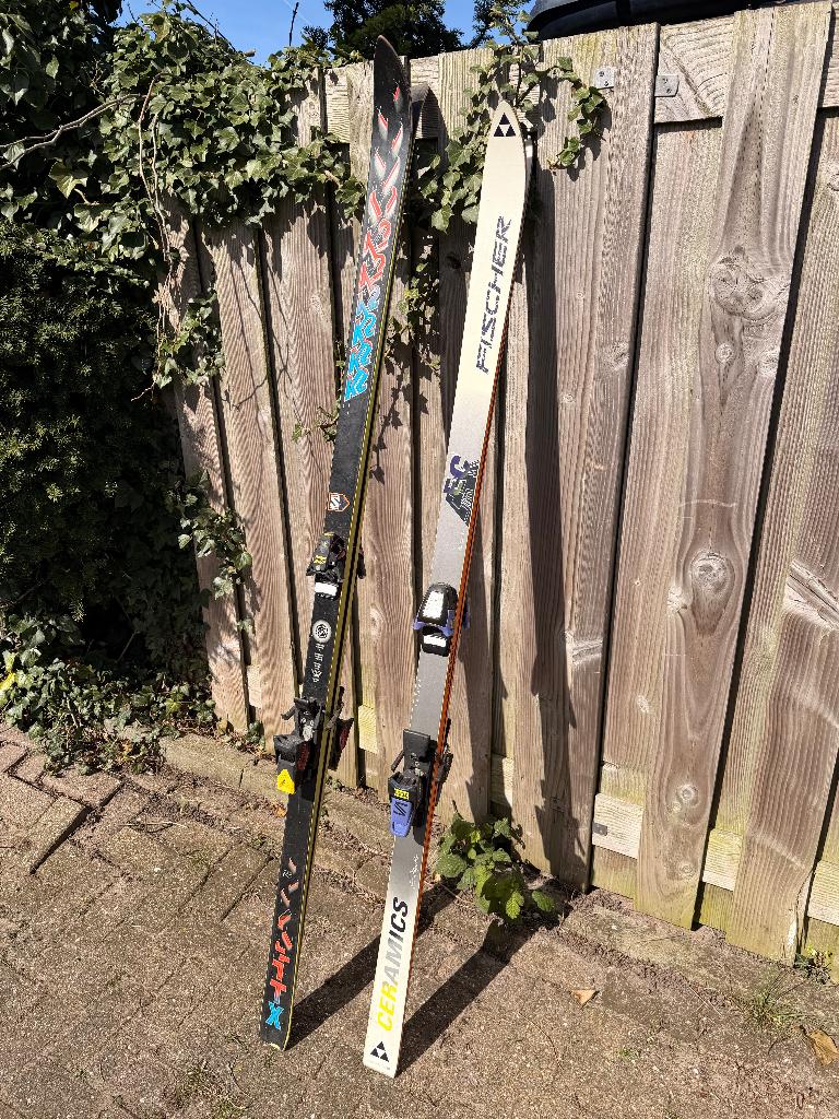 Ski’s 2 paar - K2 en Fischer, Ski, Sport en Fitness, Skiën en Langlaufen, Gebruikt, Ski's, Skiën, Fischer, 160 tot 180 cm, Ophalen
