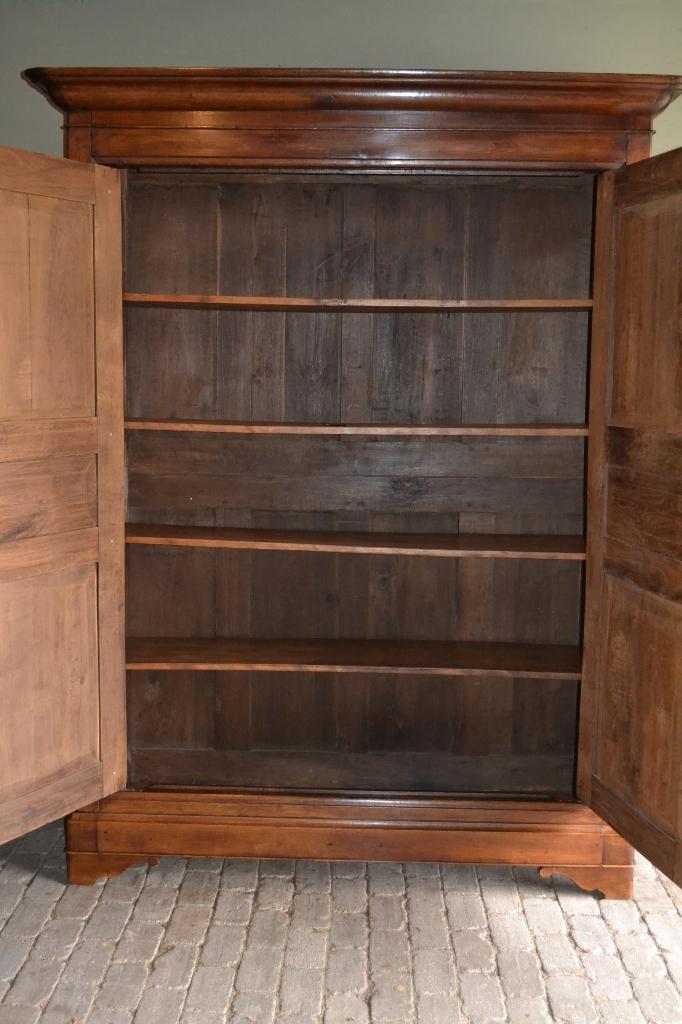 Prachtige antieke eiken houten kast Louis Philippe kast., Antiek en Kunst, Antiek | Meubels | Kasten, Verzenden