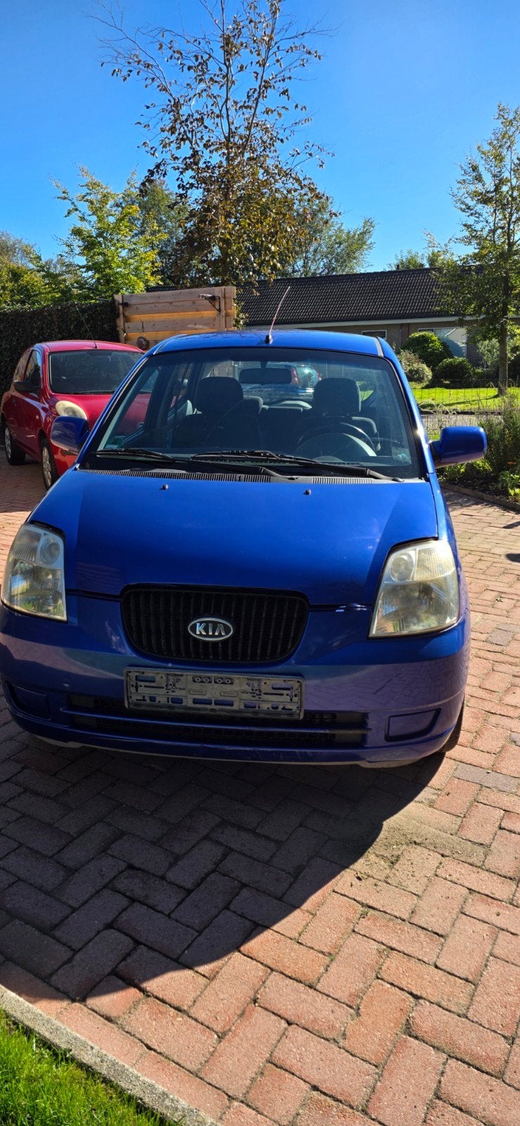 Kia Picanto 1.1 48KW 2007 Blauw €750 lees tekst, 4 cilinders, Bedrijf, Handgeschakeld, 19 km/l