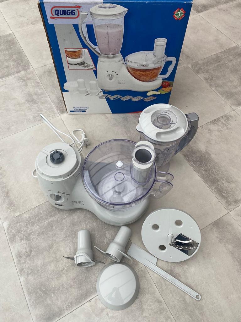 Quigg Keukenmachine - Nieuw en Ongebruikt in Verpakking, Witgoed en Apparatuur, Keukenmixers, 2 tot 3 liter, Ophalen, Nieuw, 3 snelheden of meer