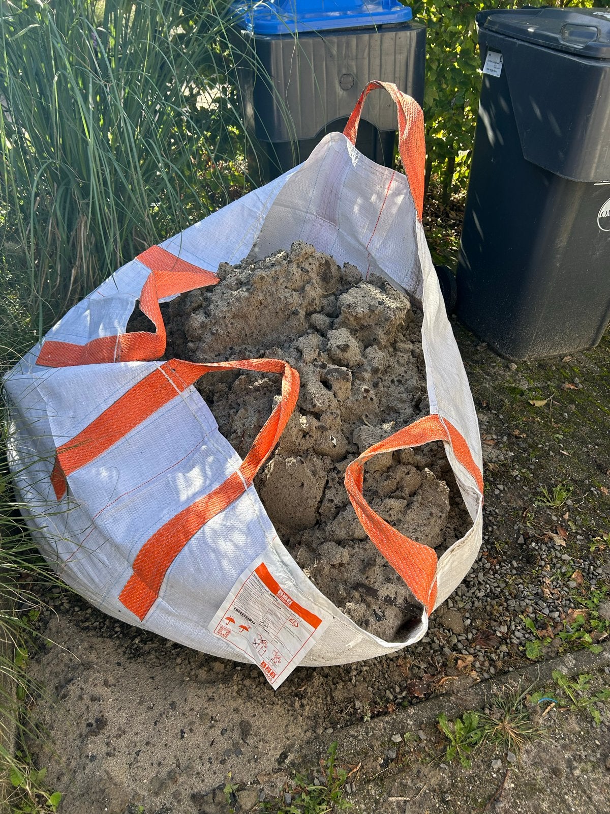 Gratis Big Bag met Ophoogzand / Vulzand, Ophalen, Gebruikt, Ophoogzand