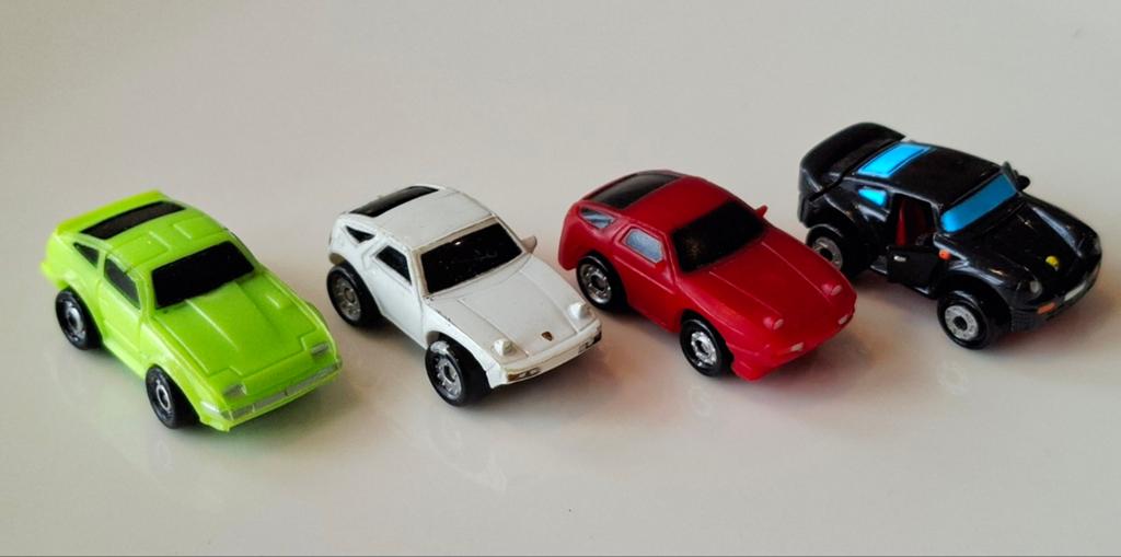 Micro Machines. Set van 2 Porsche 928. 911 carera, Overige merken, Gebruikt, 1:50 of kleiner, Auto
