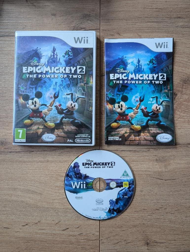 Epic mickey 2 Wii, Avontuur en Actie, 1 speler, Ophalen of Verzenden, Zo goed als nieuw