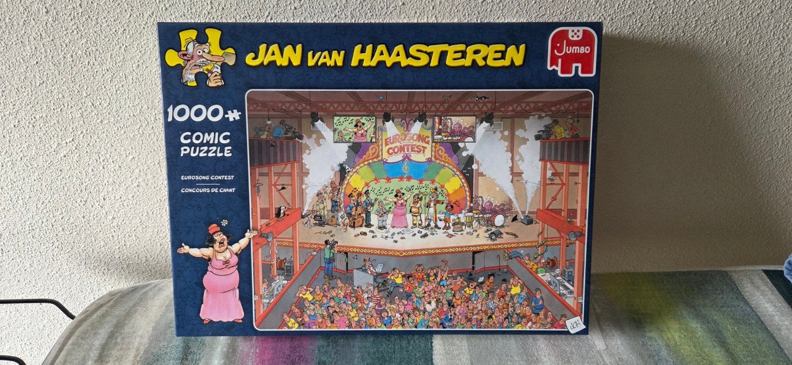 Jan van Haasteren Eurosong Contest 1000+ stukjes, Kinderen en Baby's, Speelgoed | Kinderpuzzels, Ophalen, Meer dan 50 stukjes