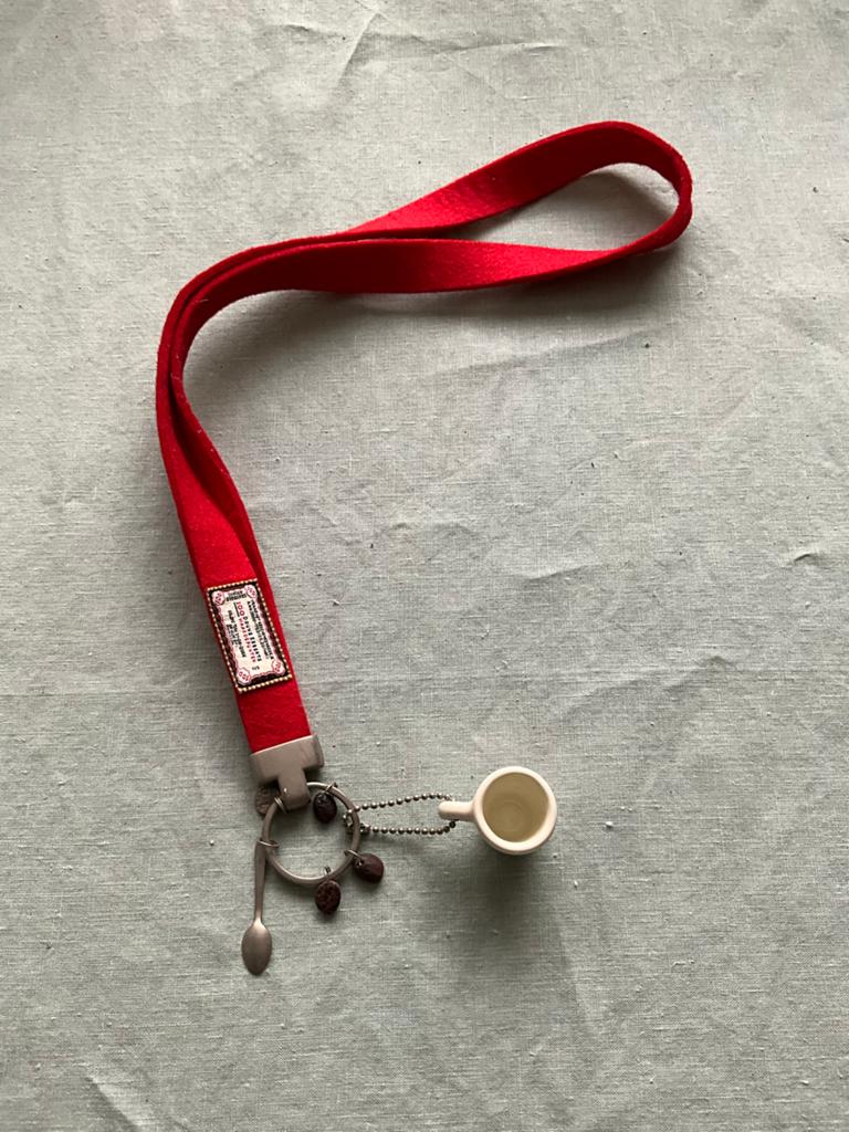 Douwe Egberts (DE) Sleutelhanger - Keycord -, Ophalen of Verzenden, Nieuw