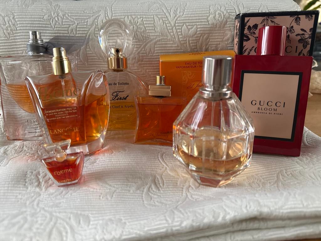 Parfumcollectie: Gucci, Lancôme, Hermes, Viktor & Rolf, Clee, Ophalen of Verzenden, Gebruikt