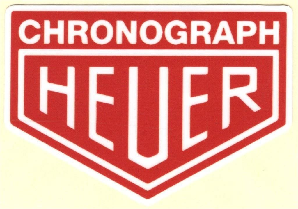 Chronograph Heuer sticker #7, Verzenden