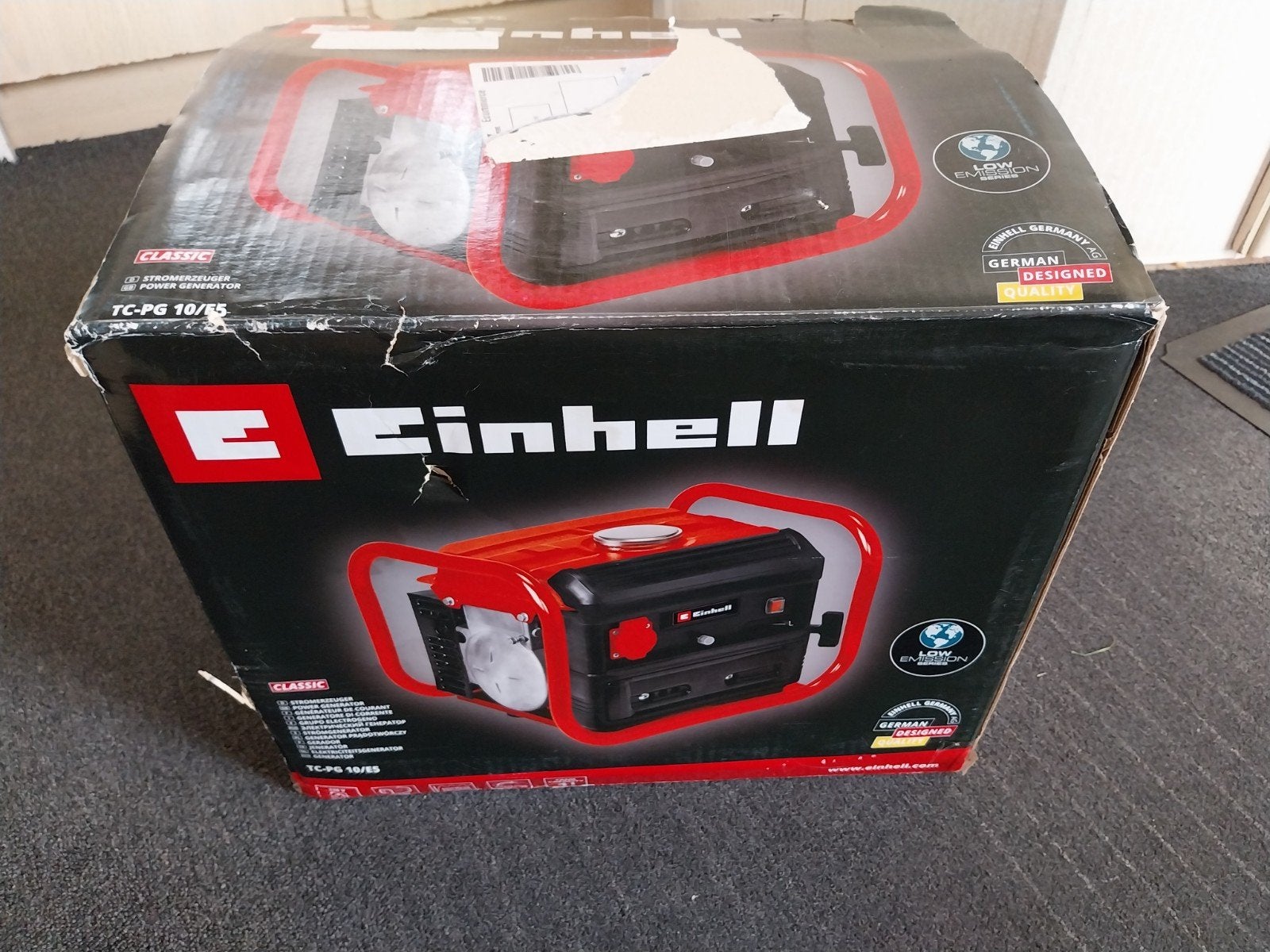 Splinternieuwe generator van Einhell TC-PG 10/E5, Doe-het-zelf en Verbouw, Duitsland, Benzine, ., Nieuw