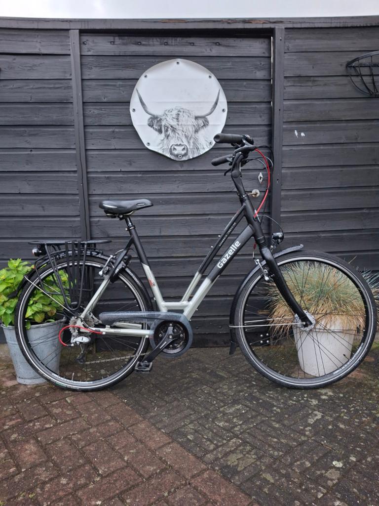 Gazelle Chamonix Trekking T27 damesfiets 28 inch D57cm ZGAN, Ophalen, 28 inch, Velgrem, 56 cm of meer