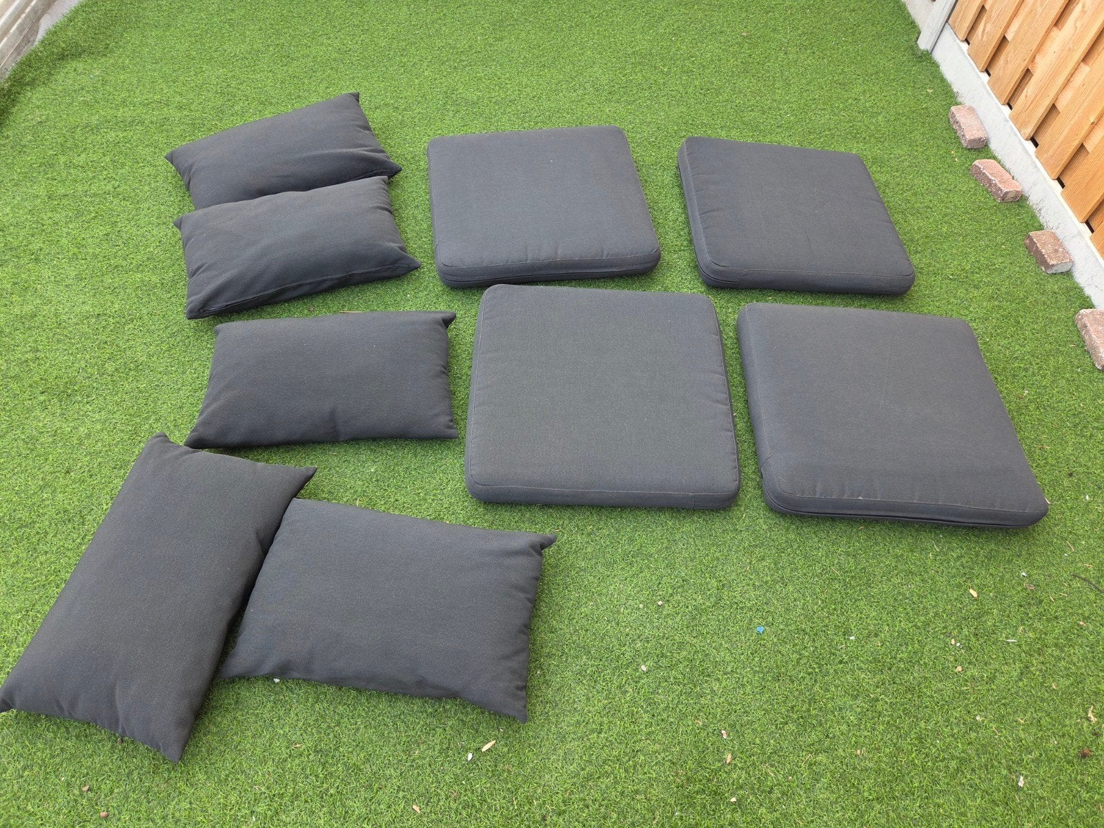 IKEA HÅLLÖ Tuinkussens, Tuin en Terras, Tuinmeubel-accessoires, Ophalen, Zo goed als nieuw