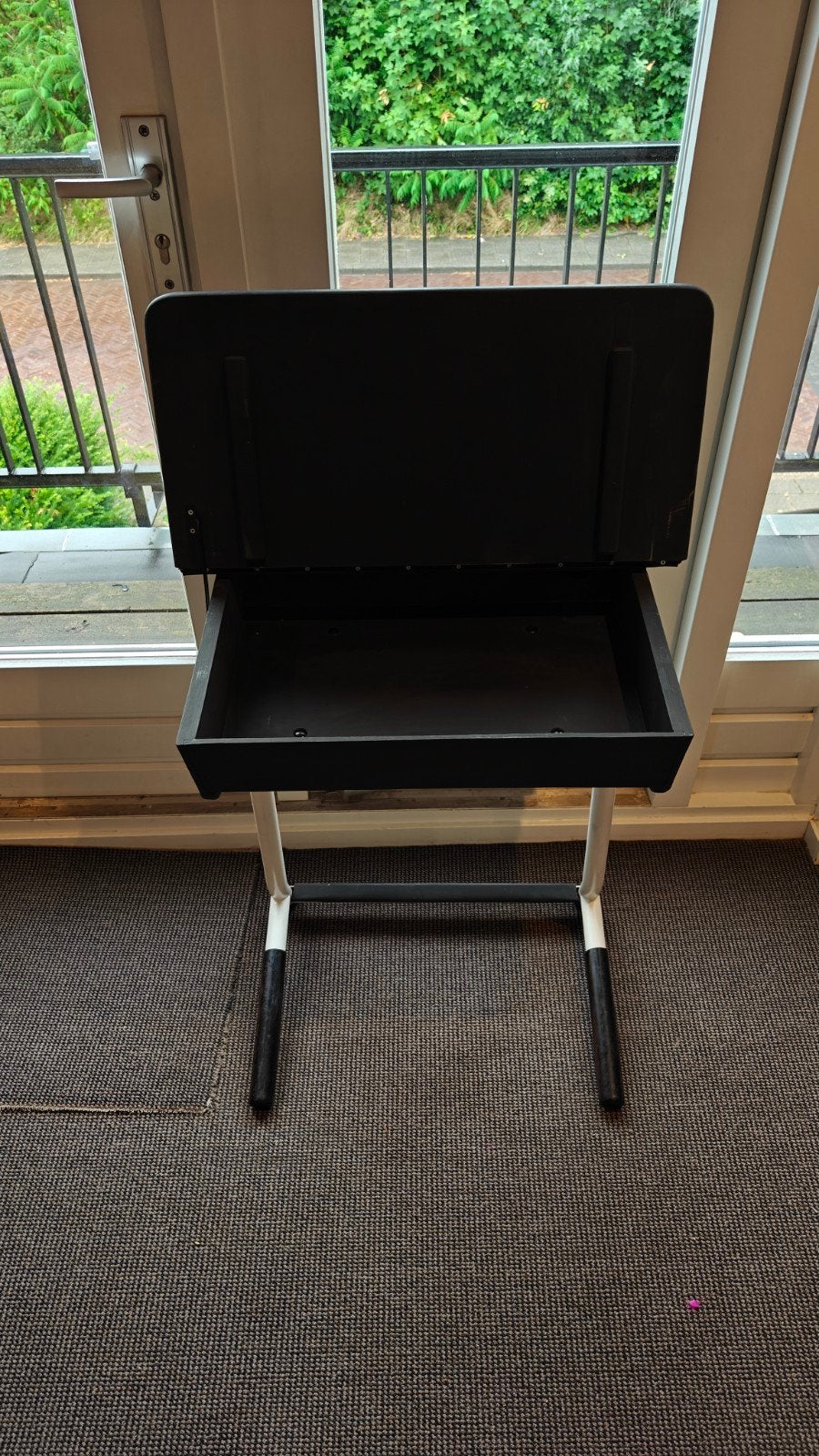 Oude schoolbank met klep - Vintage kinderbureau, Ophalen