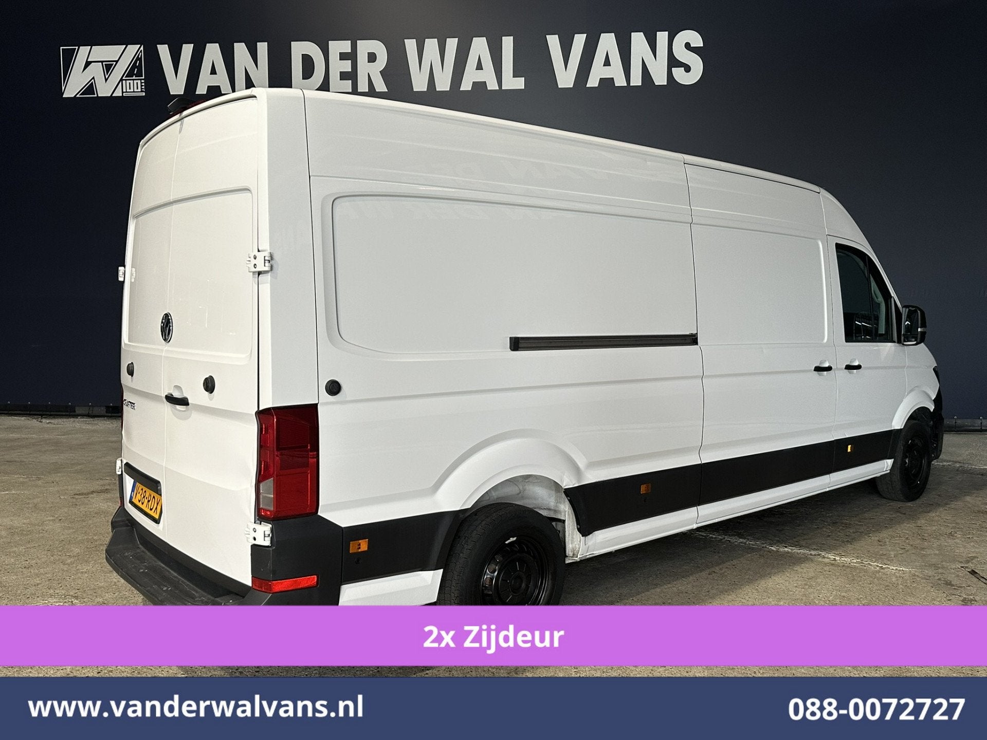 Volkswagen Crafter 2.0 TDI 141pk L4H3 L3H2 Euro6 Airco | 2x, Voorwielaandrijving, Stof, Gebruikt, 4 cilinders