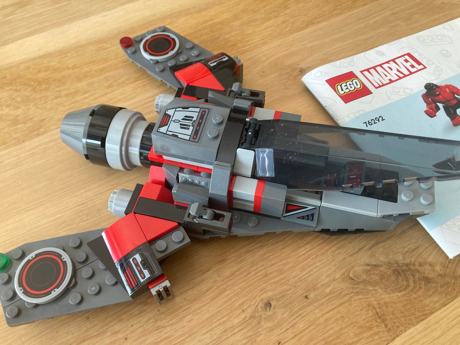 LEGO Marvel 76292 Captain America vs. Red Hulk Battle, Kinderen en Baby's, Speelgoed | Duplo en Lego, Ophalen of Verzenden, Zo goed als nieuw