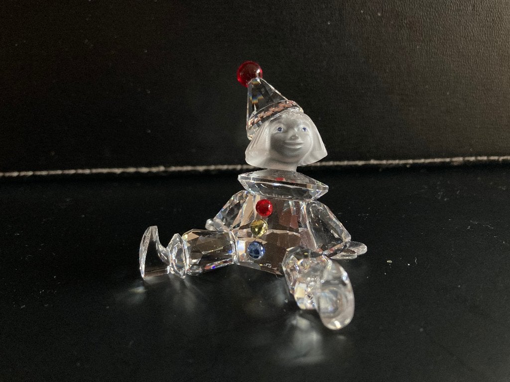 Swarovski clowntje / Pierrot, Verzamelen, Ophalen of Verzenden, Zo goed als nieuw, Figuurtje