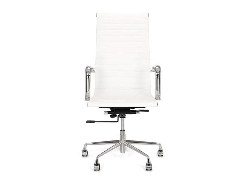 Bureaustoel Jordan 4, PU leder Wit , Alu gepolijst frame, Huis en Inrichting, Bureaustoelen, Nieuw, Bureaustoel, Wit, Ergonomisch